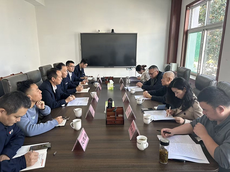 濟(jì)寧市技改項(xiàng)目調(diào)研組到盛源工業(yè)調(diào)研指導(dǎo)